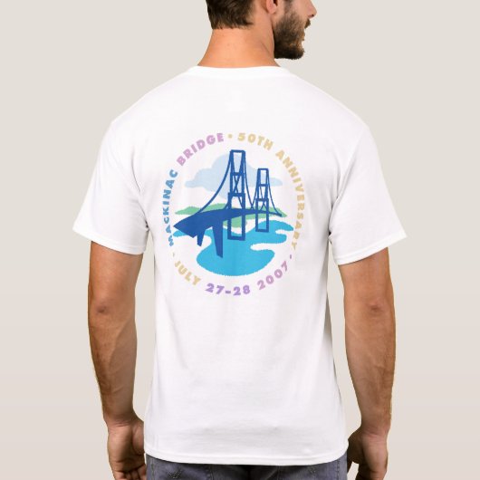 Mackinac Bridge T-Shirt (Achterkant)