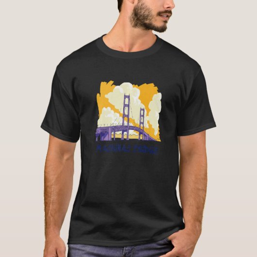 Mackinac Bridge T-shirt (Voorkant)