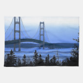 Mackinac Bridge Theedoek (Horizontaal)