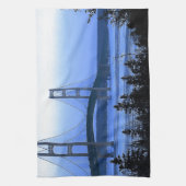 Mackinac Bridge Theedoek (Verticaal)