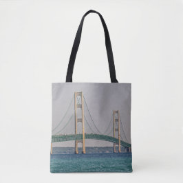 Mackinac Bridge Tote Bag