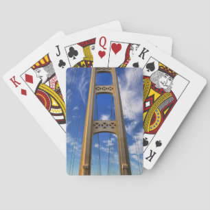 Mackinac Bridge Tower Bicycle-speelkaarten Pokerkaarten