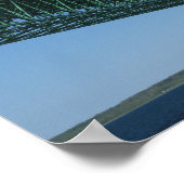 Mackinac Bridge uit de Straat Poster (Hoek)