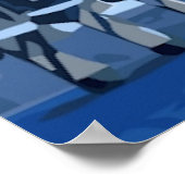 Mackinac Bridge Vector Poster (Hoek)