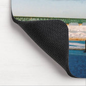 Mackinac Bridge wintermousepad Muismat (Hoek)