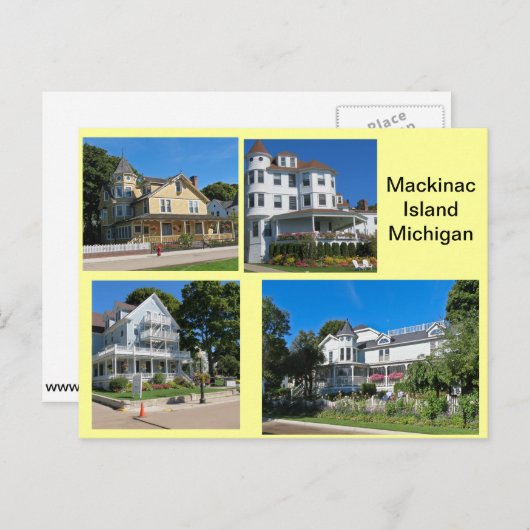 Mackinac Briefkaart (Voorkant / Achterkant)