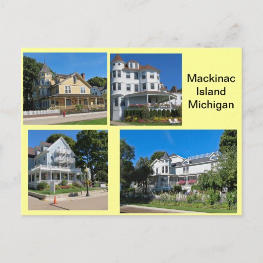 Mackinac Briefkaart (Voorkant)
