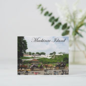 Mackinac Briefkaart (Staand voorkant)
