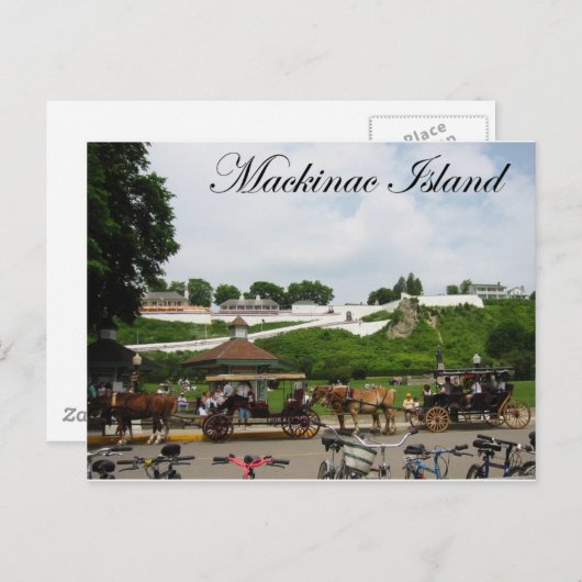 Mackinac Briefkaart (Voorkant / Achterkant)