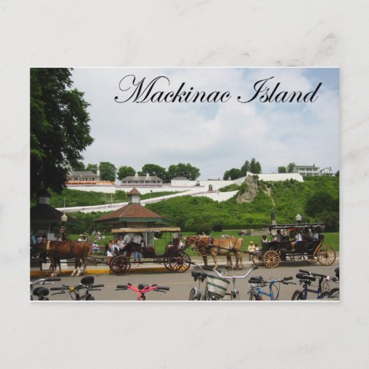 Mackinac Briefkaart (Voorkant)