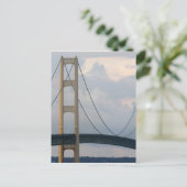 Mackinac-brug, Michigan, VS Briefkaart (Staand voorkant)