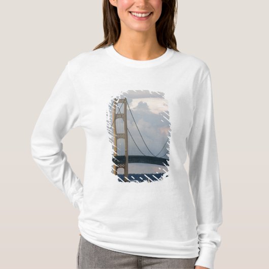 Mackinac-brug, Michigan, VS T-shirt (Voorkant)