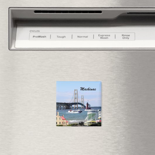 Mackinac City Magnet (Insitu (Vaatwasser))