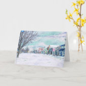 Mackinac CIty-Wenskaart Kaart (Gele Bloem)