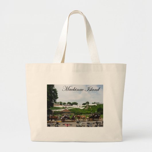 Mackinac Grote Tote Bag (Voorkant)