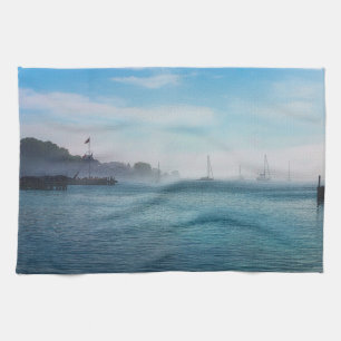 Mackinac Harbour Theedoek