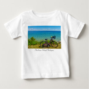 Mackinac Island Bike Baby Toddler T-shirt