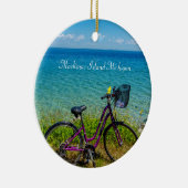 Mackinac Island Bike Circle Ornament (Rechts)