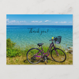 Mackinac Island Bike Dank u Briefkaart