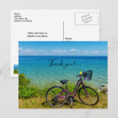 Mackinac Island Bike Dank u Briefkaart (Voorkant / Achterkant)