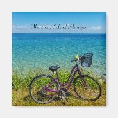 Mackinac Island Bike Magnet (Voorkant)