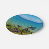 Mackinac Island Bike Papieren Bordje (Gekanteld)