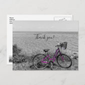 Mackinac Island Bike Selectieve kleur Bedankt Briefkaart (Voorkant / Achterkant)