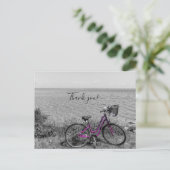 Mackinac Island Bike Selectieve kleur Bedankt Briefkaart (Staand voorkant)