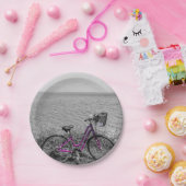 Mackinac Island Bike Selectieve kleur Papieren Bordje (Feest)