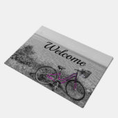 Mackinac Island Bike Selective Color Welcome Deurmat (Schuin)
