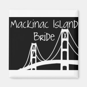 Mackinac Island Bride Magneet