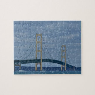 Mackinac Island Bridge Jigzaag Puzzle Legpuzzel