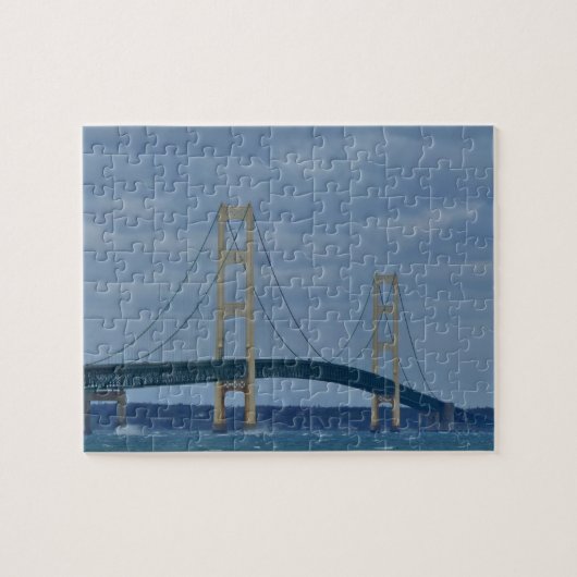 Mackinac Island Bridge Jigzaag Puzzle Legpuzzel (Horizontaal)