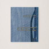 Mackinac Island Bridge Jigzaag Puzzle Legpuzzel (Verticaal)