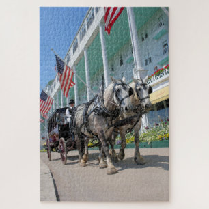 Mackinac Island Carriage RIde - 20x30 - 1014 pc Legpuzzel