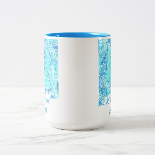 Mackinac Island Coffee Mug Tweekleurige Koffiemok (Center)