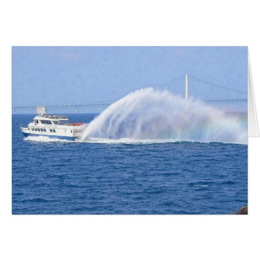 Mackinac Island Ferry (Voorkant Horizontaal)