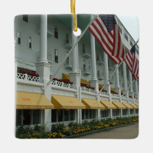 Mackinac Island Grand Hotel Ornament (Voorkant)