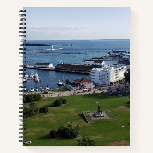 Mackinac Island & Harbour, Michigan Notitieboek (Voorkant)