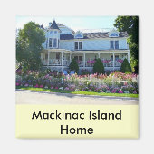 Mackinac Island Home Magneet (Voorkant)