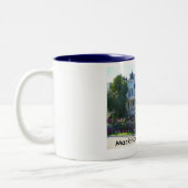 Mackinac Island Home Tweekleurige Koffiemok (Links)