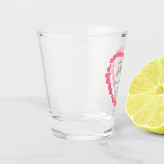 Mackinac Island Horse Drawn Carriage Bachelorette Shot Glas (Links)