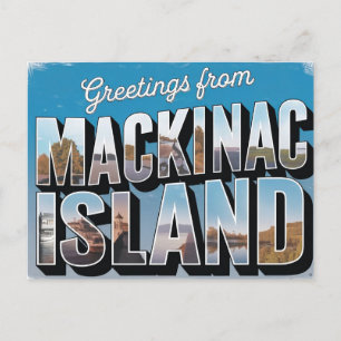 Mackinac Island, Michigan Briefkaart
