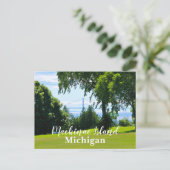 Mackinac Island Michigan Briefkaart (Staand voorkant)
