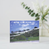 Mackinac Island Michigan Briefkaart (Staand voorkant)