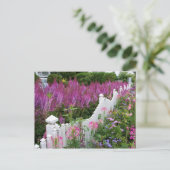 Mackinac Island, Michigan Garden Briefkaart (Staand voorkant)