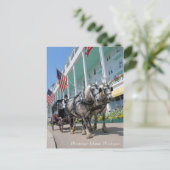 Mackinac Island, Michigan - Grand Hotel Briefkaart (Staand voorkant)