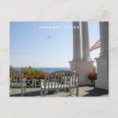 Mackinac Island Michigan Grand Hotel Briefkaart (Voorkant)