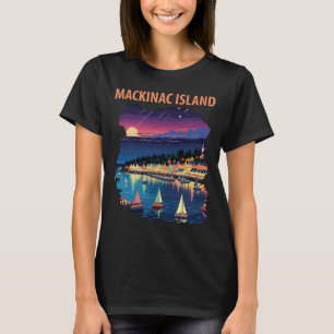 Mackinac Island Michigan Haven Reis T-shirt