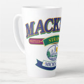 Mackinac Island Michigan Latte Mok (Linkerhoek)